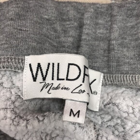 WILDFOX Jack Red Roses Embroidered Jogger Pants - Picture 7 of 9